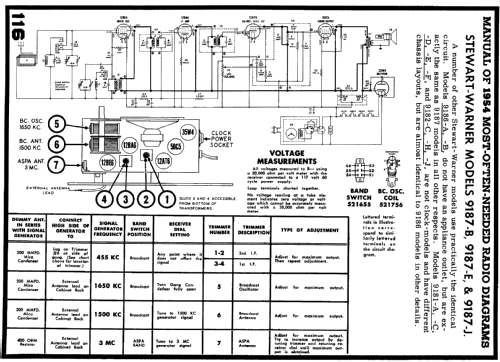 9181-A ; Stewart Warner Corp. (ID = 183438) Radio