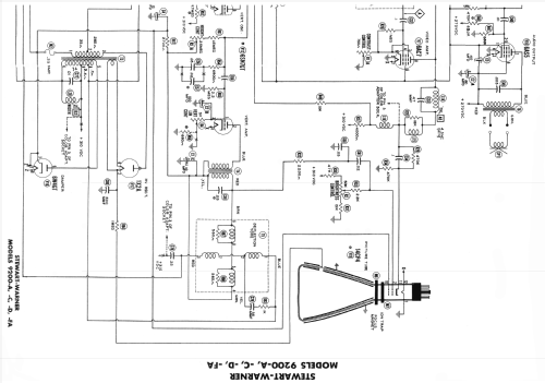 9200-A ; Stewart Warner Corp. (ID = 2054030) Television