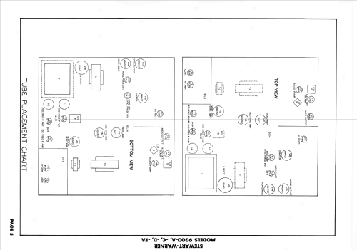 9200-A ; Stewart Warner Corp. (ID = 2054031) Television