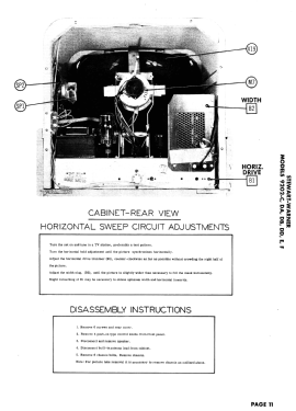 9202-DB; Stewart Warner Corp. (ID = 3017412) Televisore
