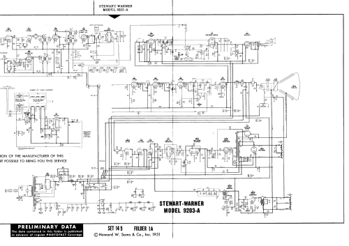 9203-A; Stewart Warner Corp. (ID = 2967328) Fernseh-E