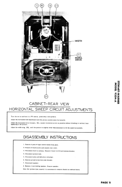 9204-A; Stewart Warner Corp. (ID = 3039793) Televisore