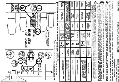 97-566 Ch= 97-56; Stewart Warner Corp. (ID = 522250) Radio