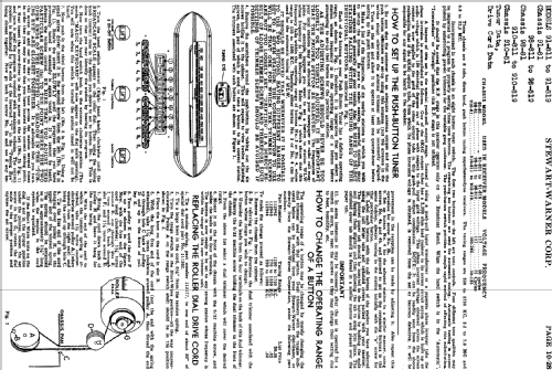 98-813 Ch= 98-81; Stewart Warner Corp. (ID = 520910) Radio