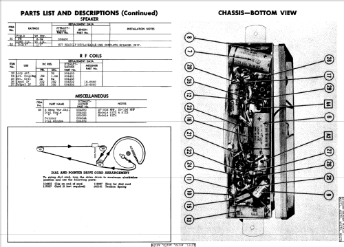 A51T1 Ch= 9020-A; Stewart Warner Corp. (ID = 828724) Radio