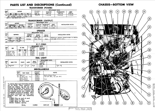 A61CR1 Ch= 9034-C; Stewart Warner Corp. (ID = 974750) Radio