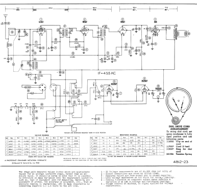 A61P1 Ch= 9036-A; Stewart Warner Corp. (ID = 995286) Radio