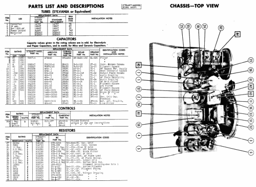 A61P2 Ch= 9036-B; Stewart Warner Corp. (ID = 995283) Radio