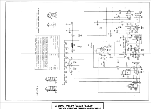 A72T2 Ch= 9026B; Stewart Warner Corp. (ID = 942039) Radio