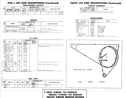 A92CR3 ; Stewart Warner Corp. (ID = 914481) Radio