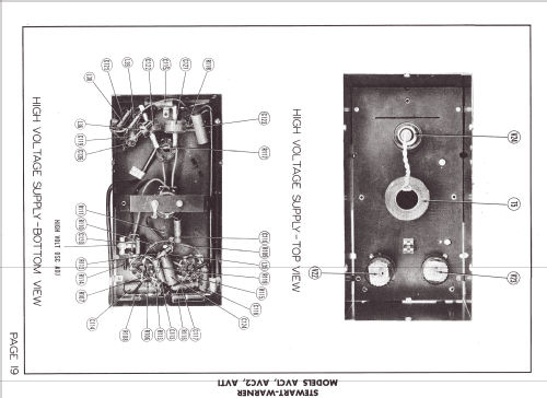 AVT 1 ; Stewart Warner Corp. (ID = 1284555) Television