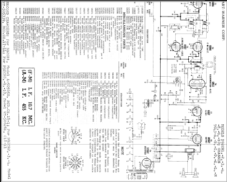 B92CR10 Ch= 9043M; Stewart Warner Corp. (ID = 309565) Radio