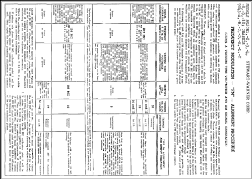 B92CR1 Ch= 9043A; Stewart Warner Corp. (ID = 309515) Radio