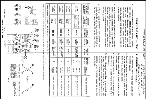 B92CR8 Ch= 9043K; Stewart Warner Corp. (ID = 309546) Radio