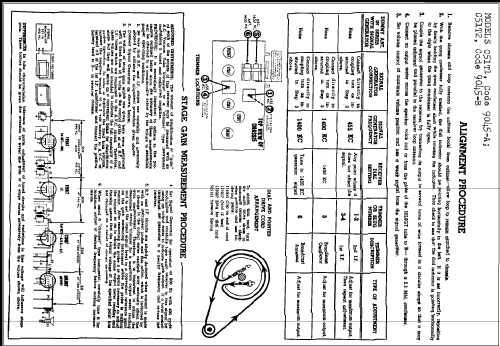 C51T1 Ch= 9045-A; Stewart Warner Corp. (ID = 275277) Radio