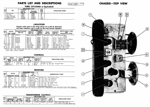 C51T1 Ch= 9045-A; Stewart Warner Corp. (ID = 990972) Radio