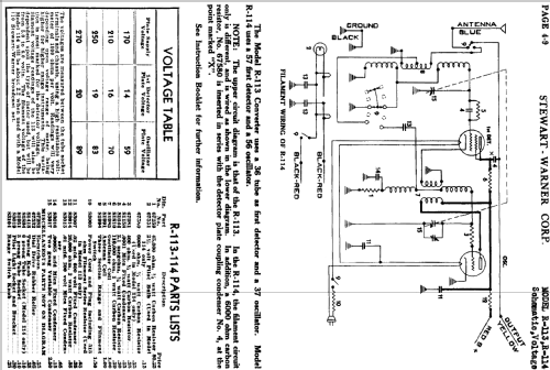 Converter R-113 ; Stewart Warner Corp. (ID = 496643) Adaptor