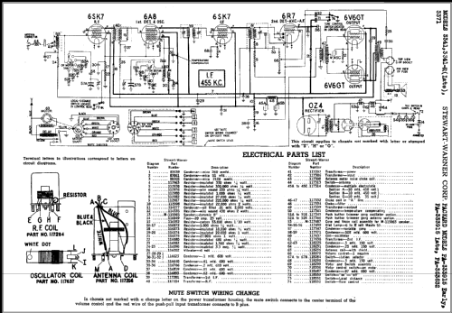 PA-333915 ; Stewart Warner Corp. (ID = 364577) Car Radio