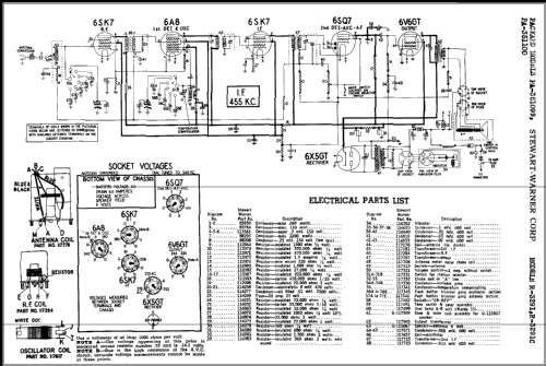 PA-361099 ; Stewart Warner Corp. (ID = 364566) Car Radio