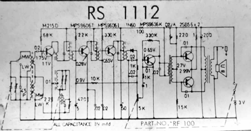 RS 1112; Stokvis & Zonen, (ID = 2832821) Radio