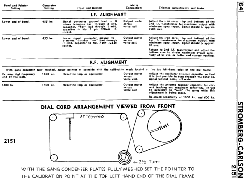 2151 ; Stromberg Carlson (ID = 2146062) Radio