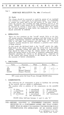 406 ; Stromberg-Carlson (ID = 2784364) Radio