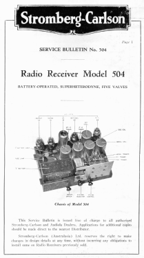 504; Stromberg-Carlson (ID = 2736263) Radio