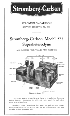 533; Stromberg-Carlson (ID = 2783604) Radio