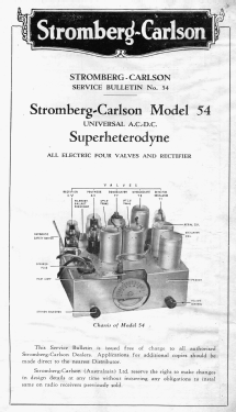 54; Stromberg-Carlson (ID = 2735696) Radio