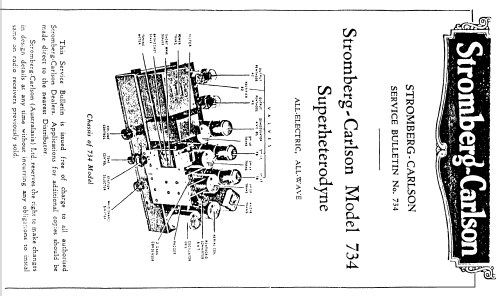 734; Stromberg-Carlson (ID = 1023756) Radio