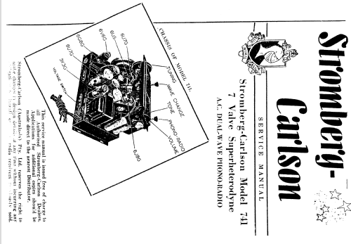 741; Stromberg-Carlson (ID = 767712) Radio