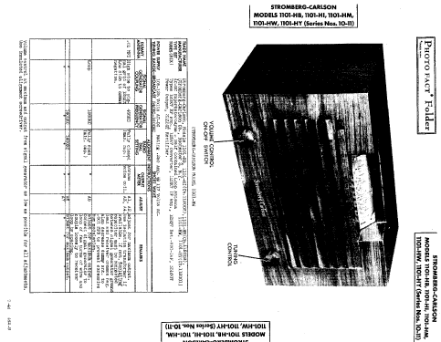 1101-HB Dynatomic Series 10; Stromberg-Carlson Co (ID = 485886) Radio