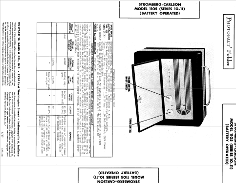 1105 Ch= 112009; Stromberg-Carlson Co (ID = 831754) Radio