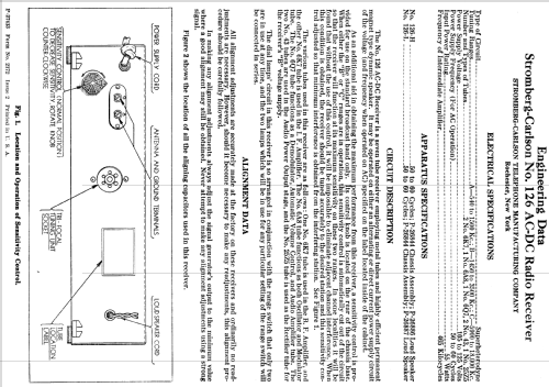 126-H Ch= P-26844; Stromberg-Carlson Co (ID = 1244960) Radio