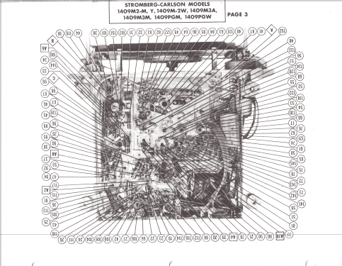 1409M3A ; Stromberg-Carlson Co (ID = 1281431) Radio