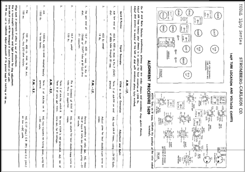 1409M3A ; Stromberg-Carlson Co (ID = 310091) Radio