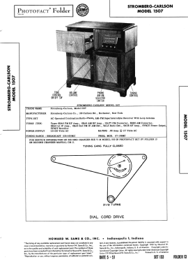 1507; Stromberg-Carlson Co (ID = 2921132) Radio