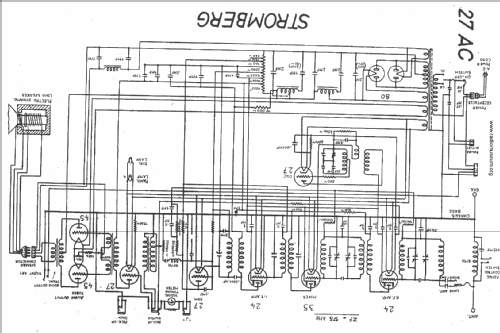 27 ; Stromberg-Carlson Co (ID = 21366) Radio