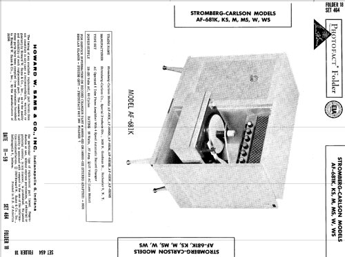 AF-681K ; Stromberg-Carlson Co (ID = 612352) R-Player