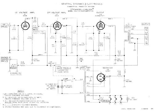 Amplifier SAU-10; Stromberg-Carlson Co (ID = 2482440) Verst/Mix