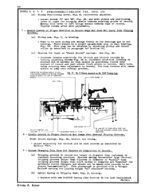 Phonograph Unit Model 6; Stromberg-Carlson Co (ID = 2979524) Enrég.-R