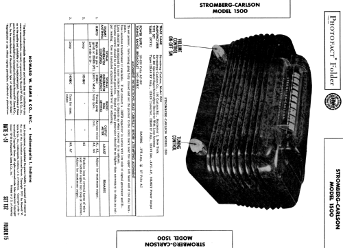 The Dynatomic 1500-H; Stromberg-Carlson Co (ID = 2537820) Radio