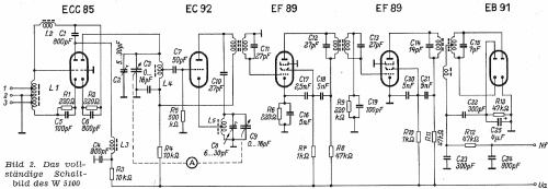 Einbausuperhet W-5100; Super-Radio Drewek & (ID = 1024541) Converter