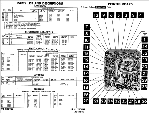 TR-66 ; Superex Electronics (ID = 557357) Radio