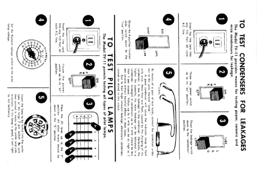 Tube Tester TV-11; Superior Instruments (ID = 104842) Ausrüstung