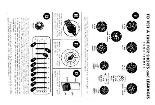 Tube Tester TV-11; Superior Instruments (ID = 104845) Ausrüstung