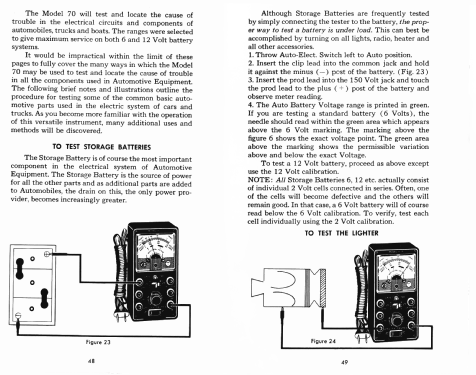 Utility Tester 70; Superior Instruments (ID = 2615555) Equipment