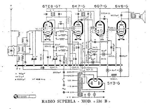 536B; Superla - Cresa; (ID = 1331445) Radio