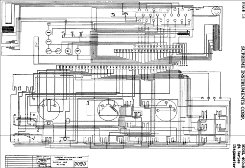 Radio Diagnometer 400-B; Supreme Instruments (ID = 756940) Ausrüstung