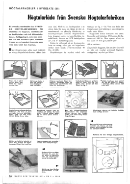 Sinus 'Musikmöbler' högtalare B-81 byggsats; Svenska (ID = 2926633) Kit